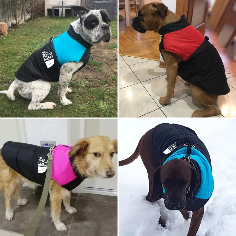 The Dog Face Winter Padded Vest - Small to Medium Sized Breeds